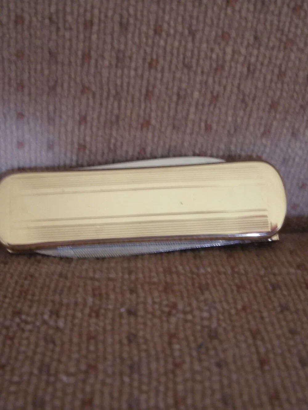 Vintage Gold-tone Swank Money Clip w/ Knife & File New